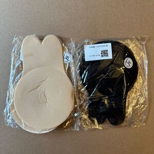 4/$20 🙈 Nipple Covers in Black and Tan
